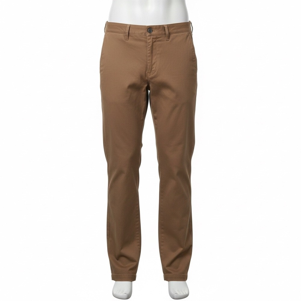 Free Fly Anchor Chino Pant Otter Brown Straight Leg Comfort Adventure Men 38x32